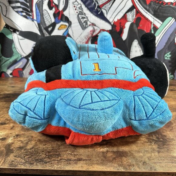 Thomas The Tank Engine Pillow Pet Large 17" Full Size Plush Stuffed Animal Blue - Picture 6 of 16